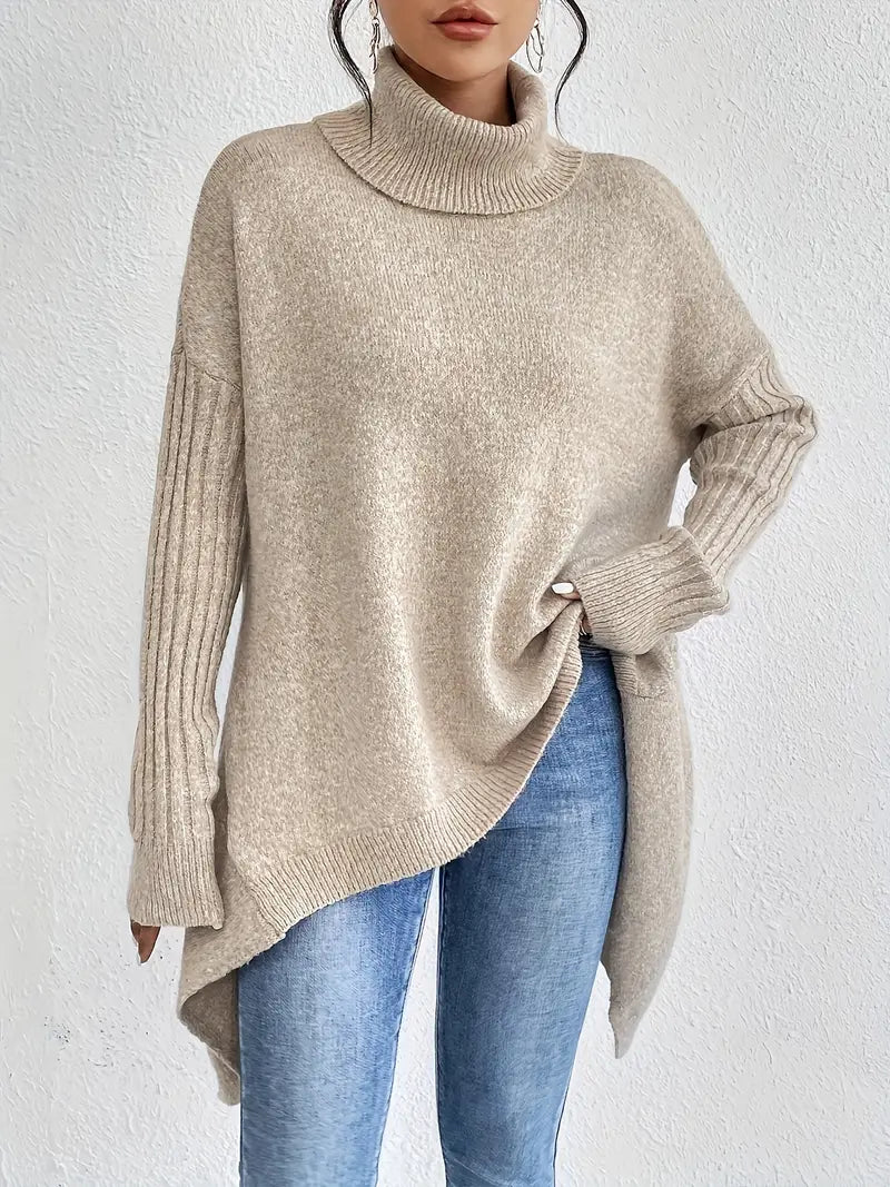 Aislinn – Long Turtleneck Jumper