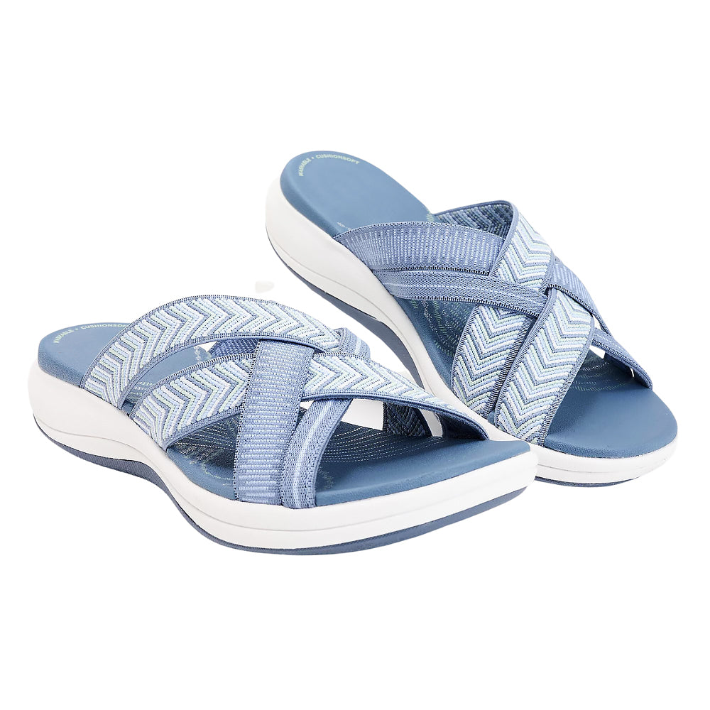 Alera | Comfort Sandals with Cross Strap Design