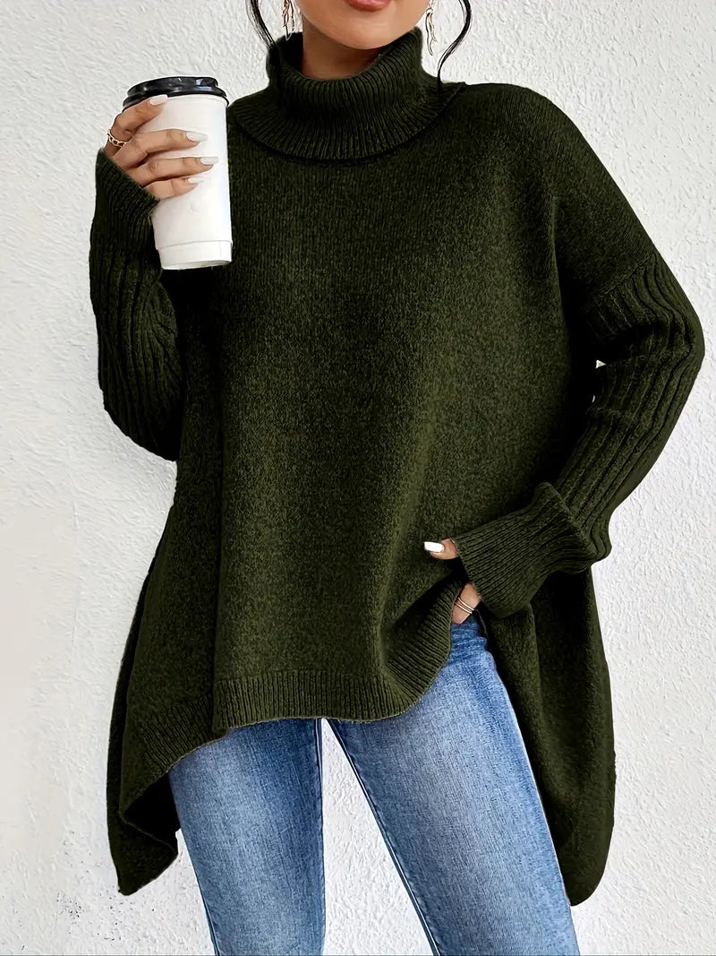 Aislinn – Long Turtleneck Jumper