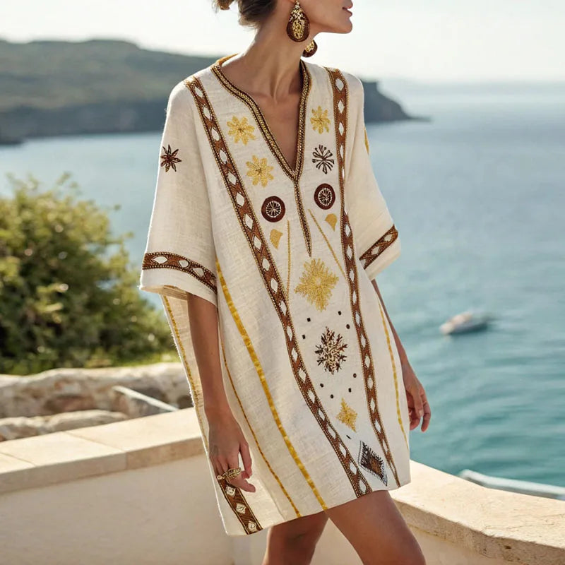 Amara™ | Elegant & Comfortable Beach Dress for Summer Days