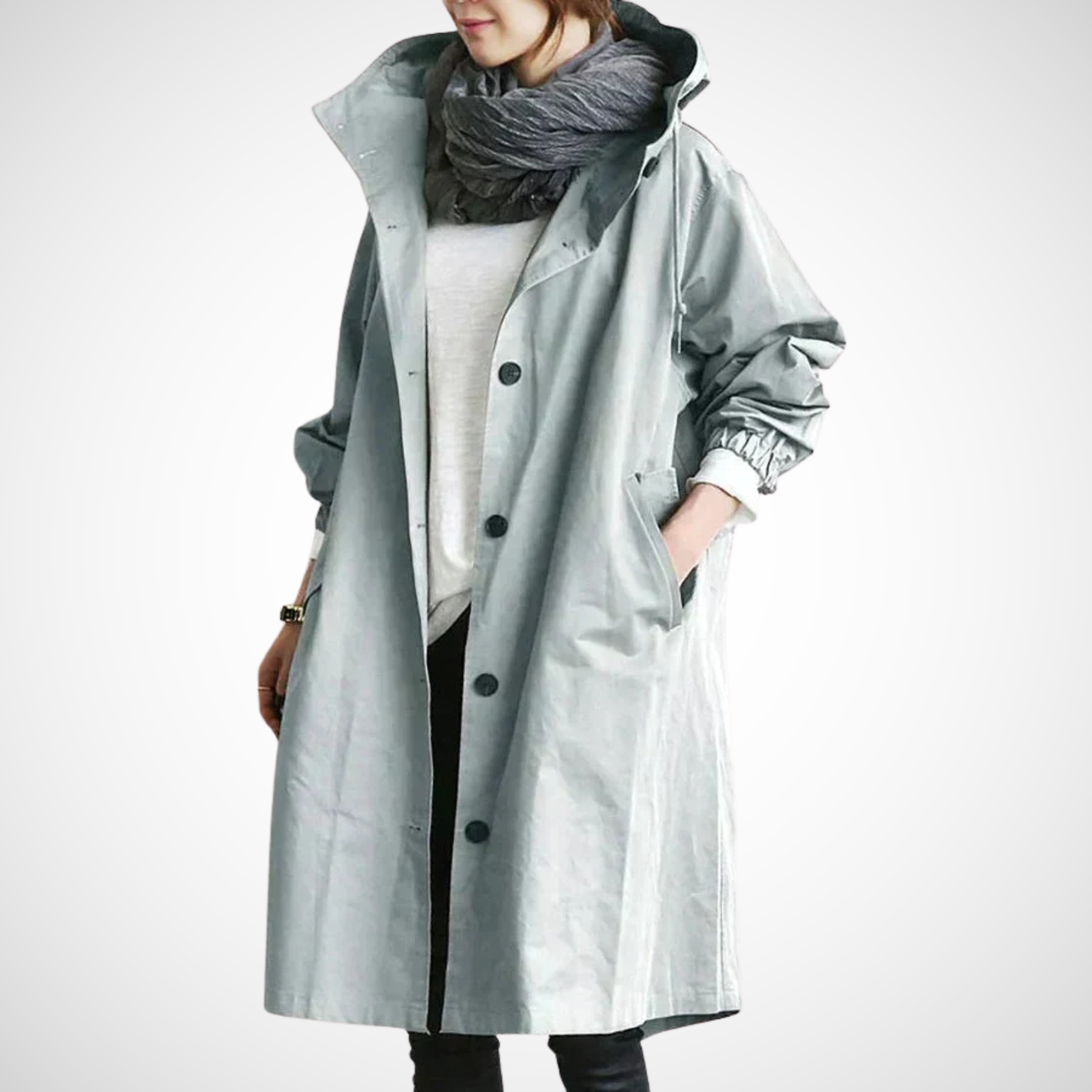 Tiernan – Water-Repellent Trench Coat