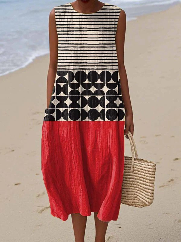 Jane™ Color-Blocked Midi Dress