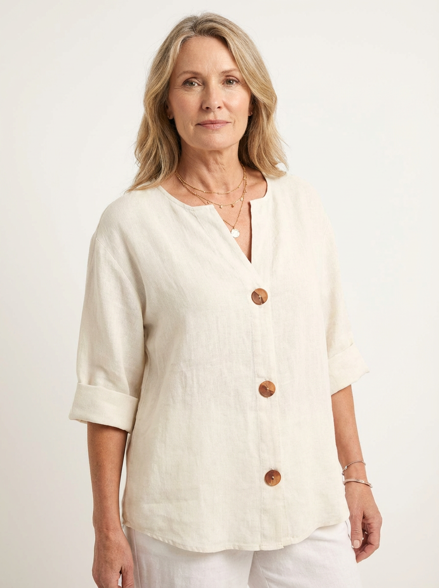 Eden | Casual Comfort Blouse for Everyday Wear