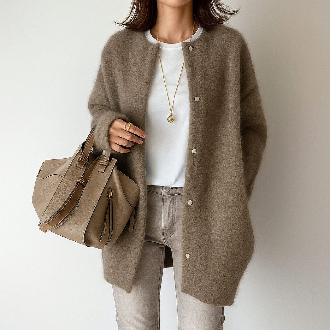 Nainsí – Warm and Stylish Knitted Cardigan