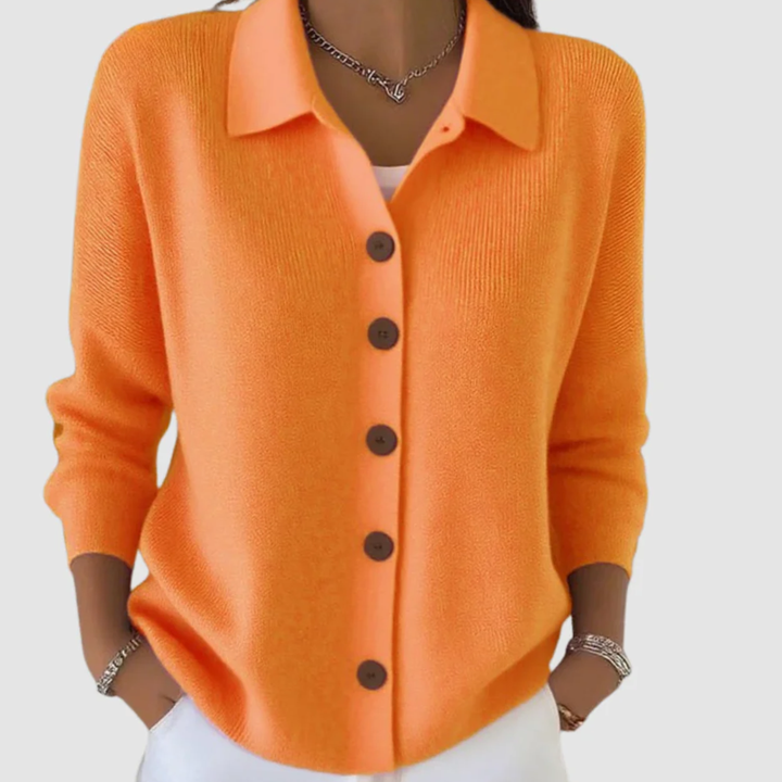 LENA™ Cardigan button comfort
