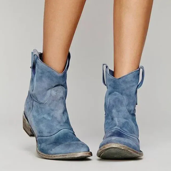 Sienna™ Vintage Western Ankle Boots