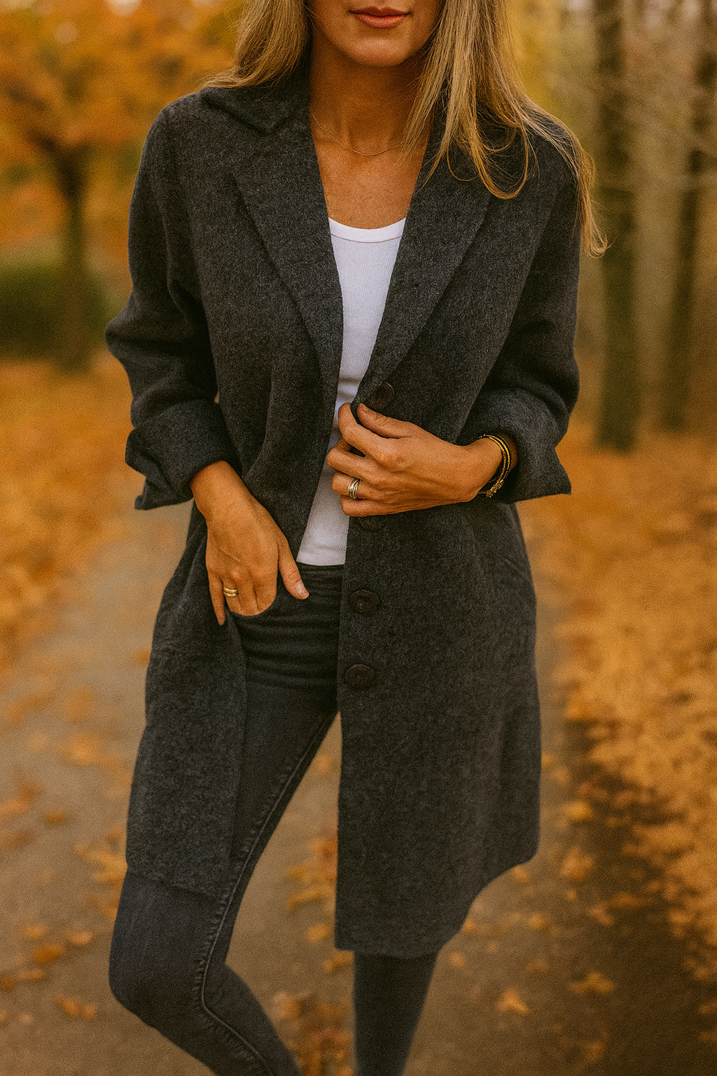 Vienna - Chic Mid-Season Women's Jacket