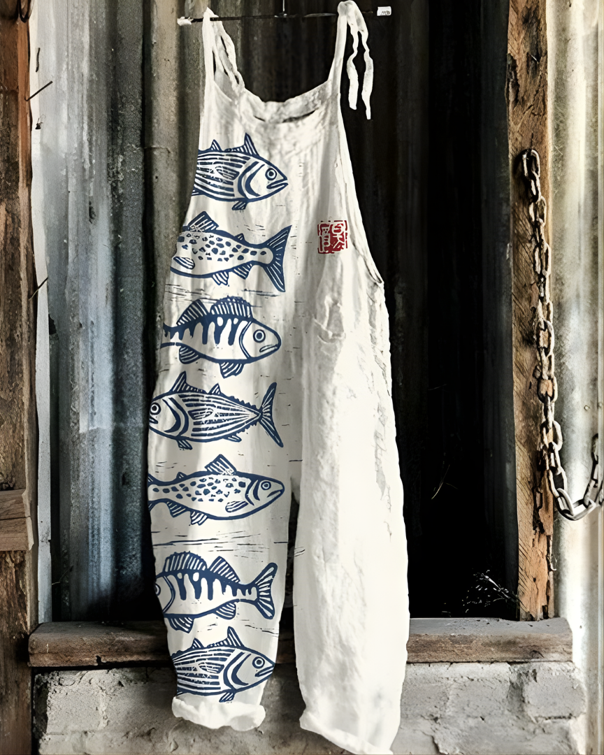 Sicily Breeze™ Lightweight Artisan Jumpsuit