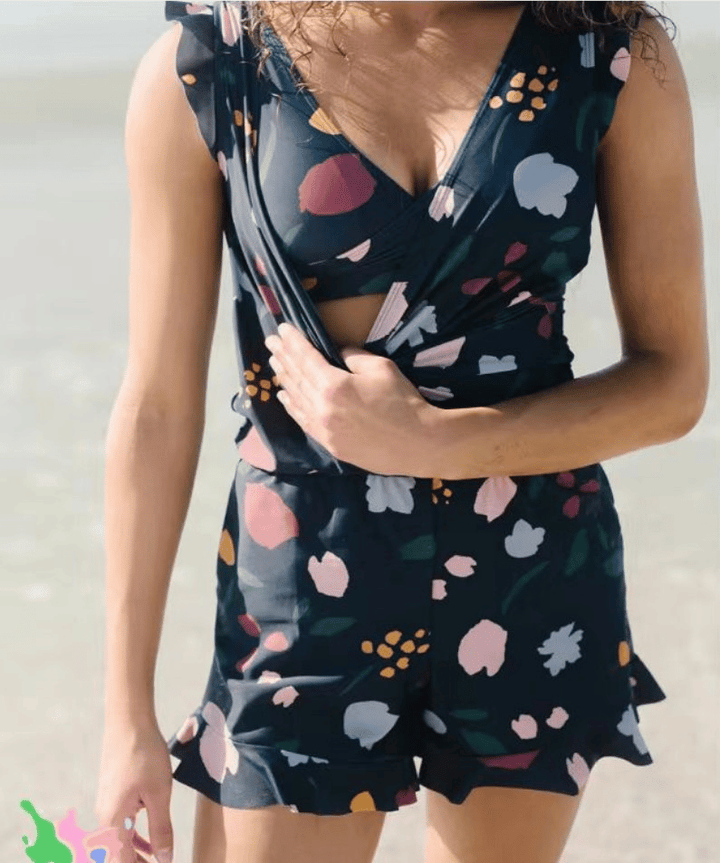 Alivia™ Sculpt & Support Ruffle Swimsuit