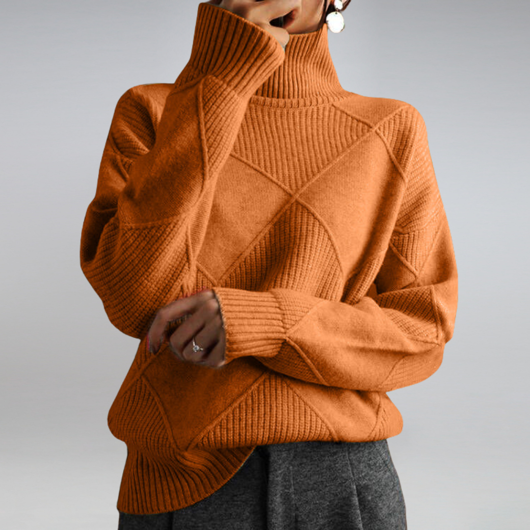 Sienna™ Cashmere Feel Turtleneck Sweater