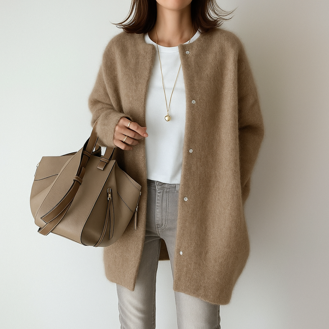 Nainsí – Warm and Stylish Knitted Cardigan