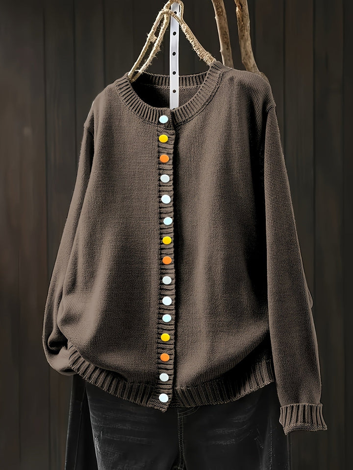 Lyra | Women’s Knit Cardigan Sweater with Buttons