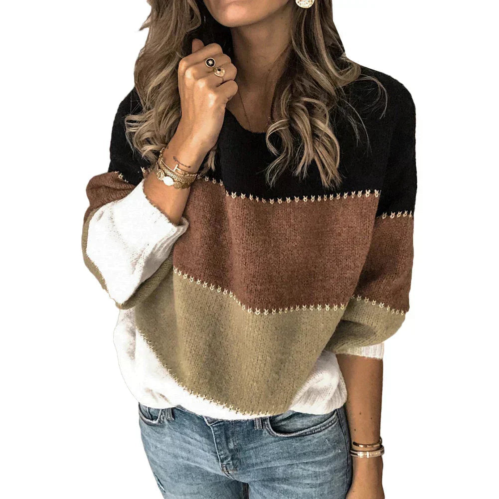 HARPER™ Colorblock Knit modern spring