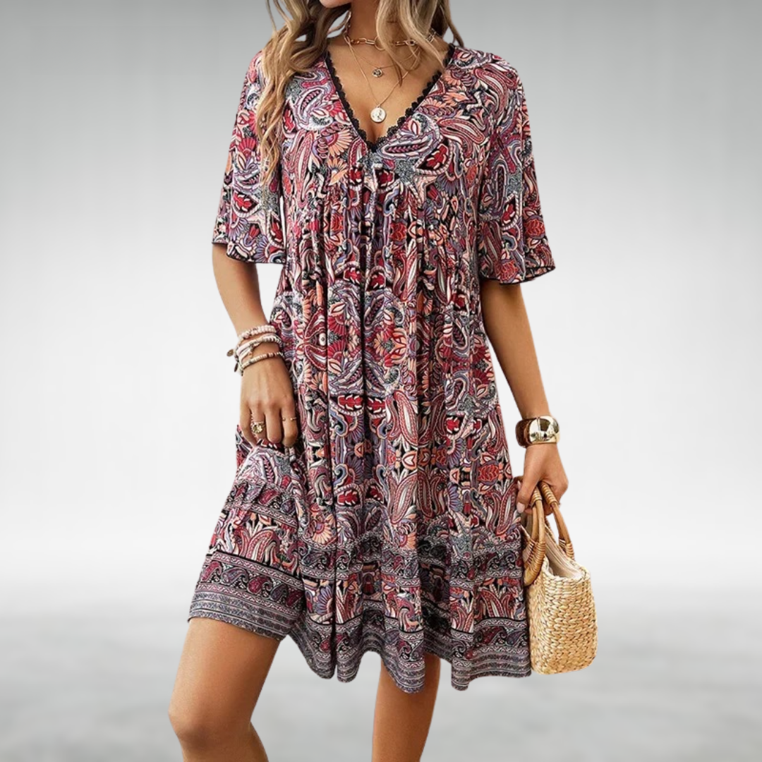 CASTELLE | CHIC BOHEMIAN DRESS