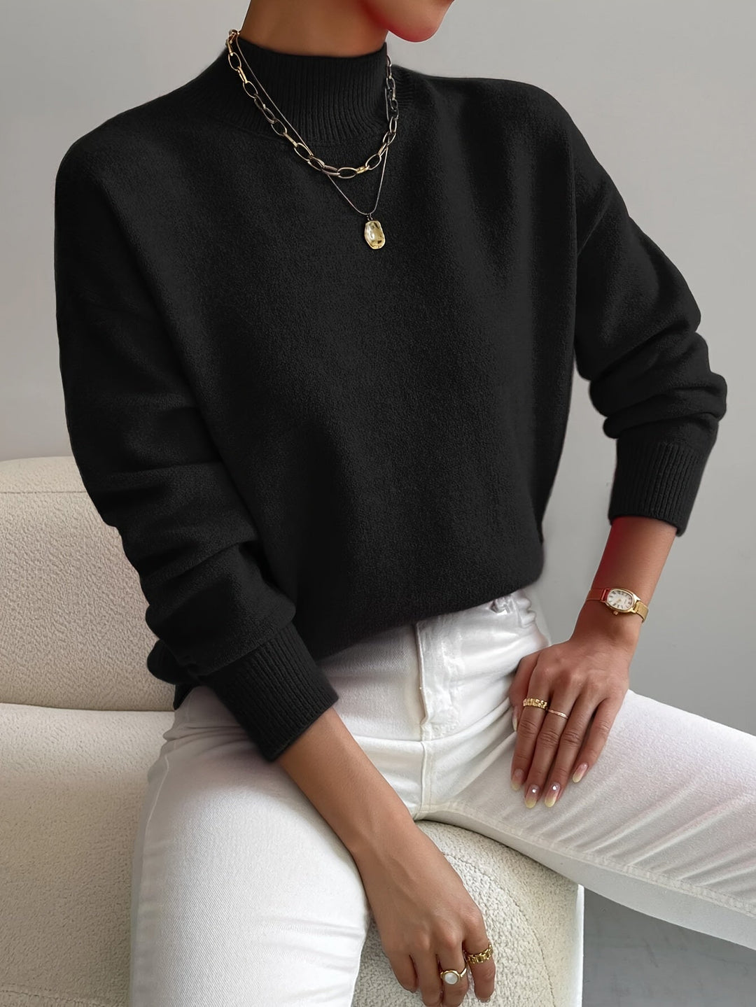 MARILENA™ Turtleneck Knit elegant cosy