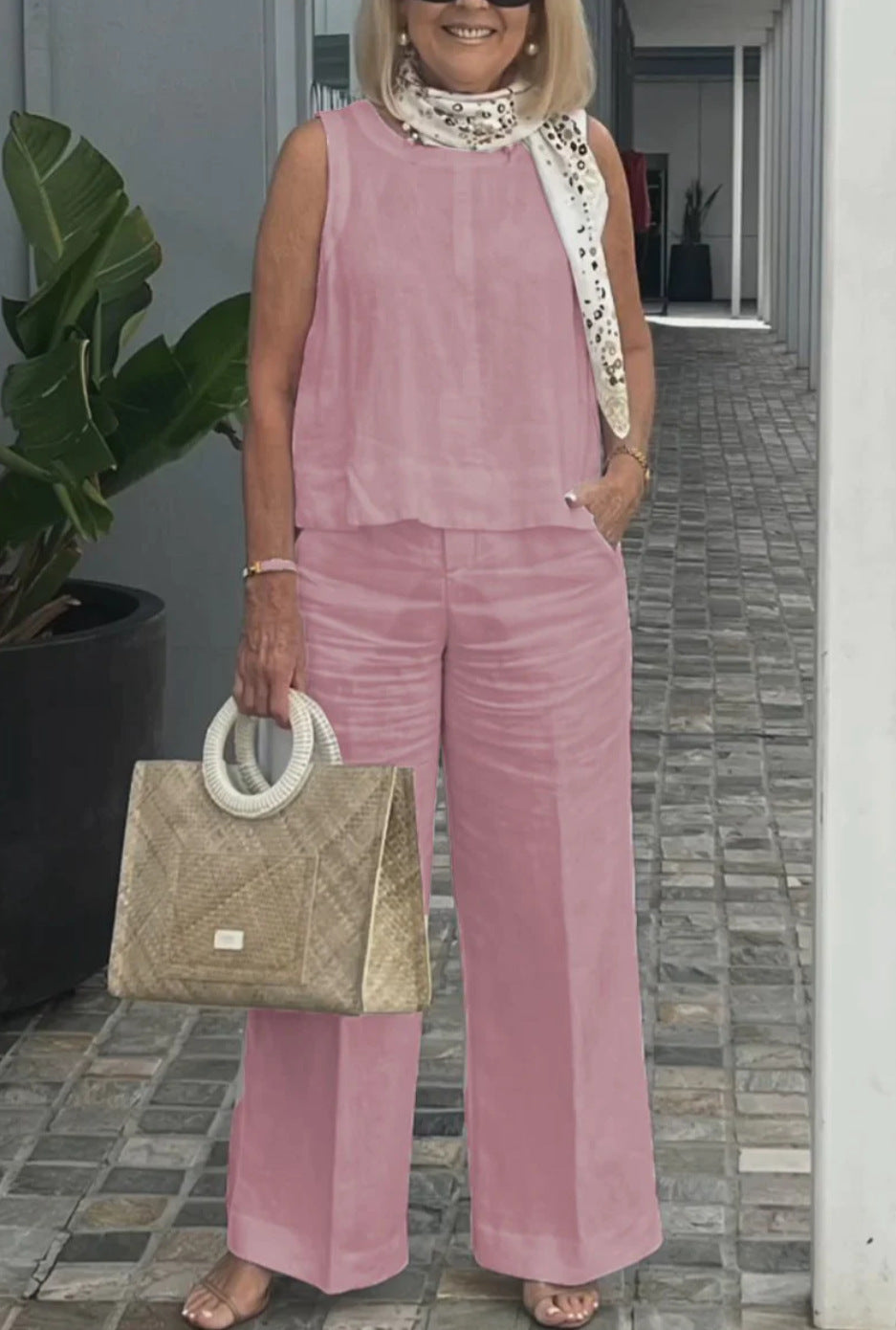 Willow™  Effortless Wide-Leg Pant Set