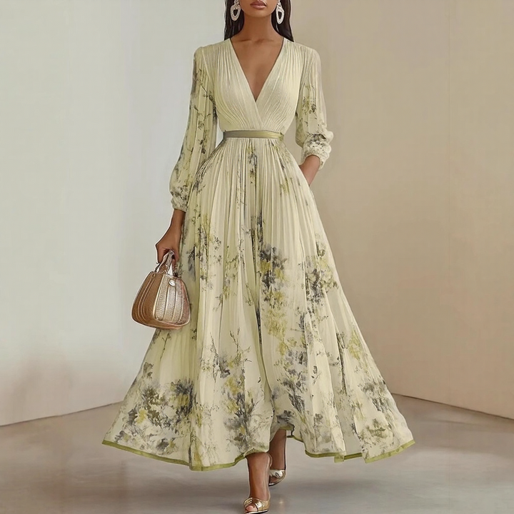 Lorelai™ | Elegant Pleated Maxi Dress