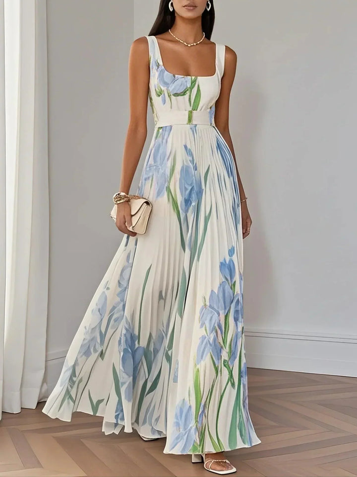 Bonnie™ | Elegant Pleated Maxi Dress