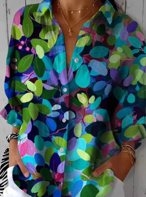 Noemi | Midnight Blossom Top