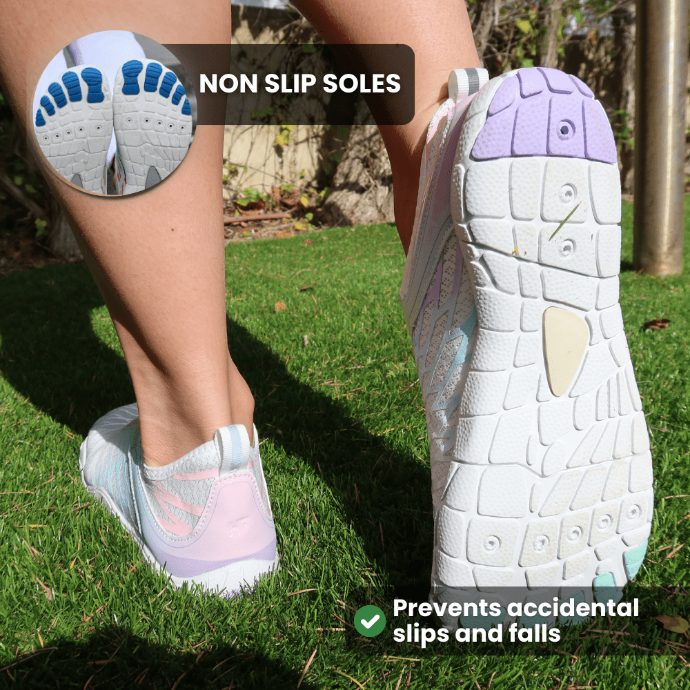Grey | Lightweight non-slip barefoot shoes (Unisex)