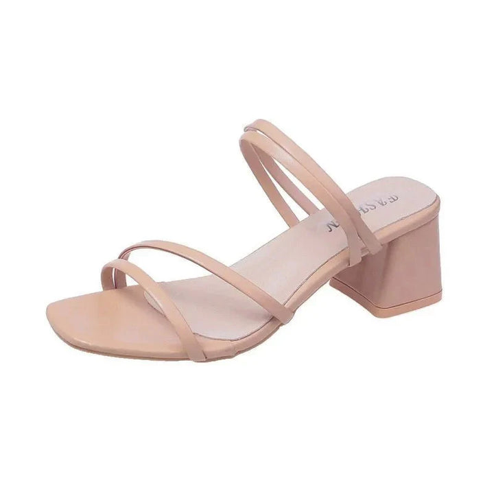 Celestine | Strappy Block Heel Sandals